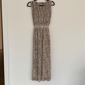 Lauren Conrad floral pleated dress